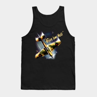 Give 'Em Hell - Retro Spitifire Tank Top